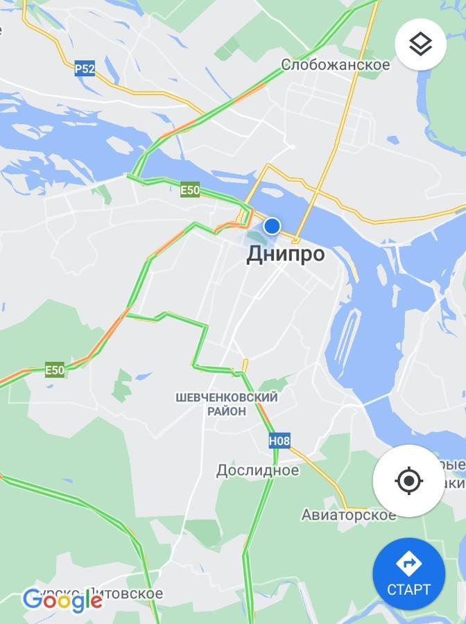 Апартаменты Оперный Театр Дніпро Екстер'єр фото
